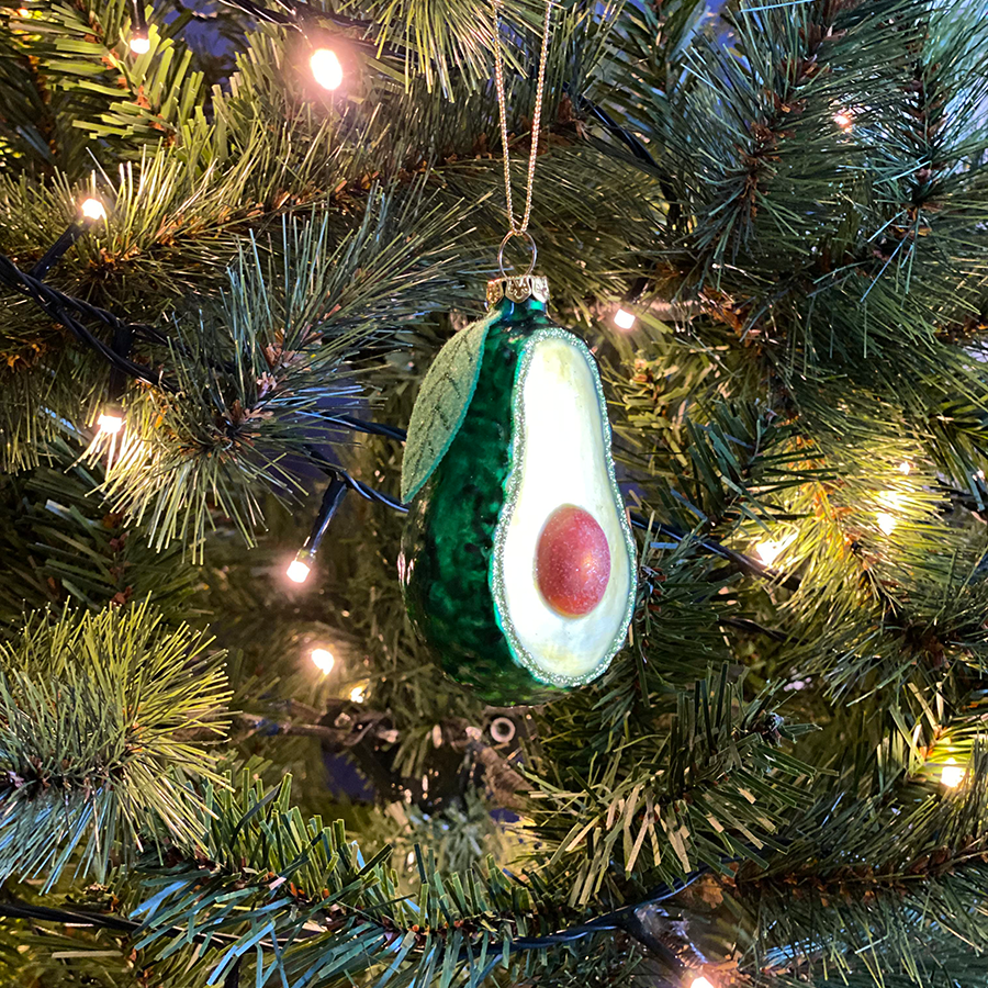 Kerstbal Avocado