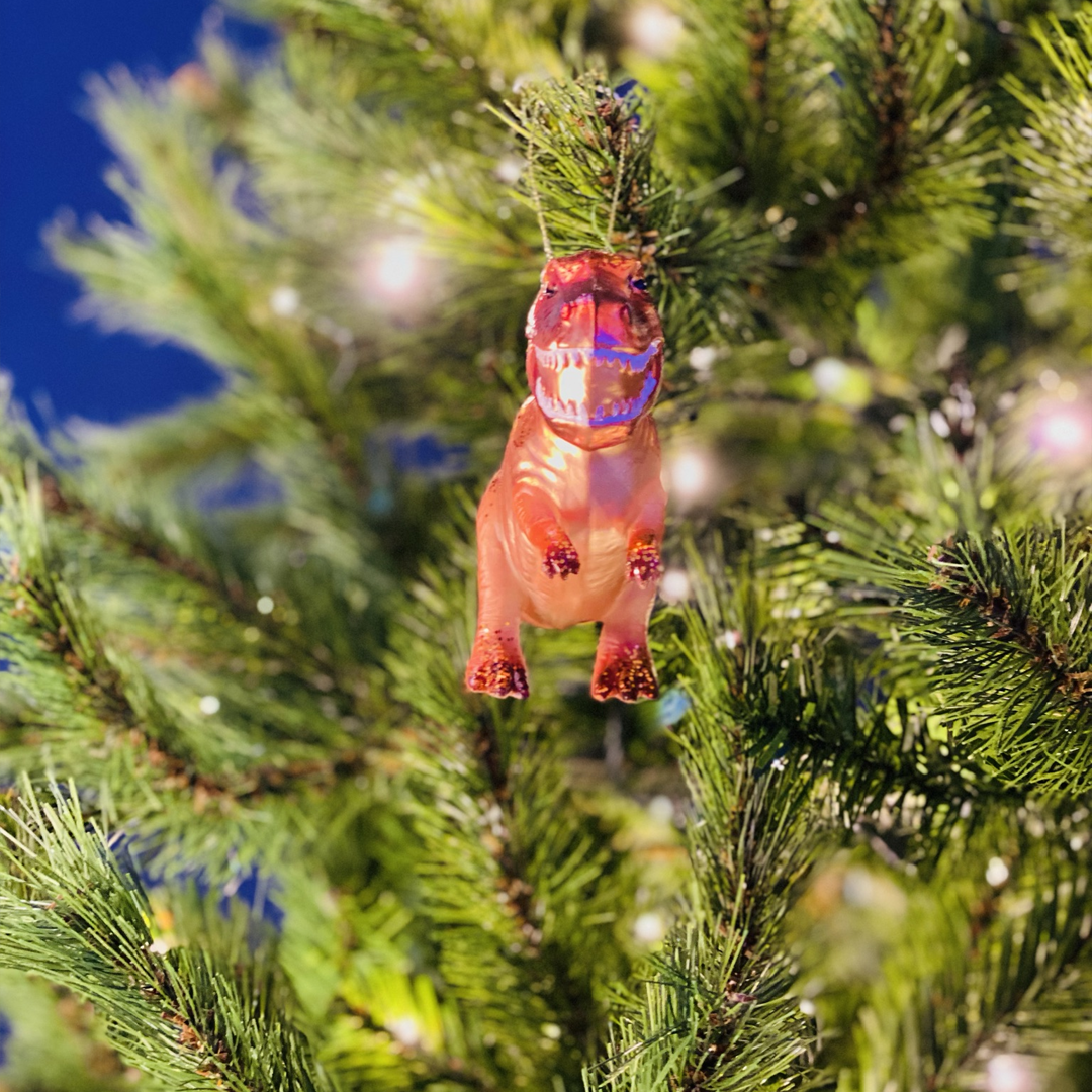 Kerstbal Dino T-rex