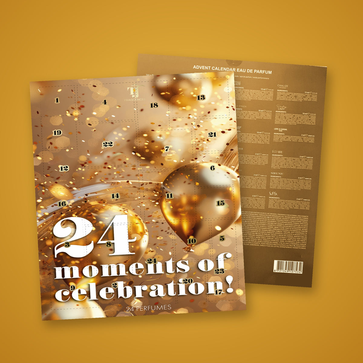 24 moments of celebration Goud adventskalender