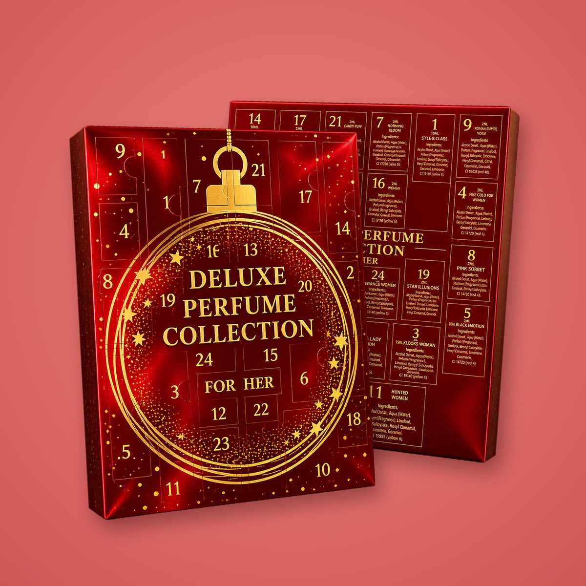 Deluxe perfume collection for her adventskalender