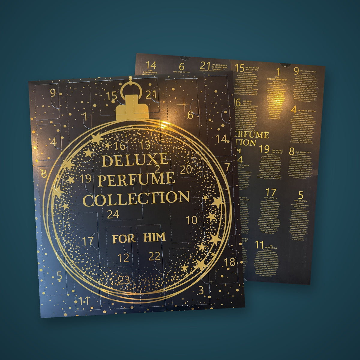 Deluxe perfume collection for him adventskalender