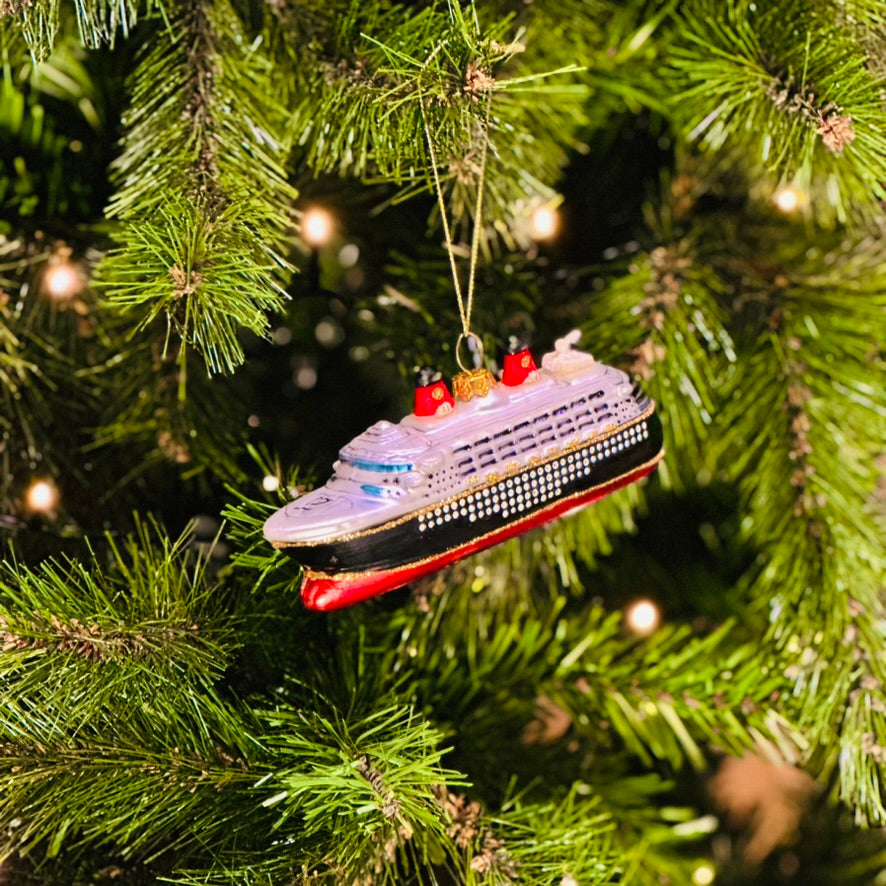 
                      
                        Cruiseschip Kerstornament
                      
                    