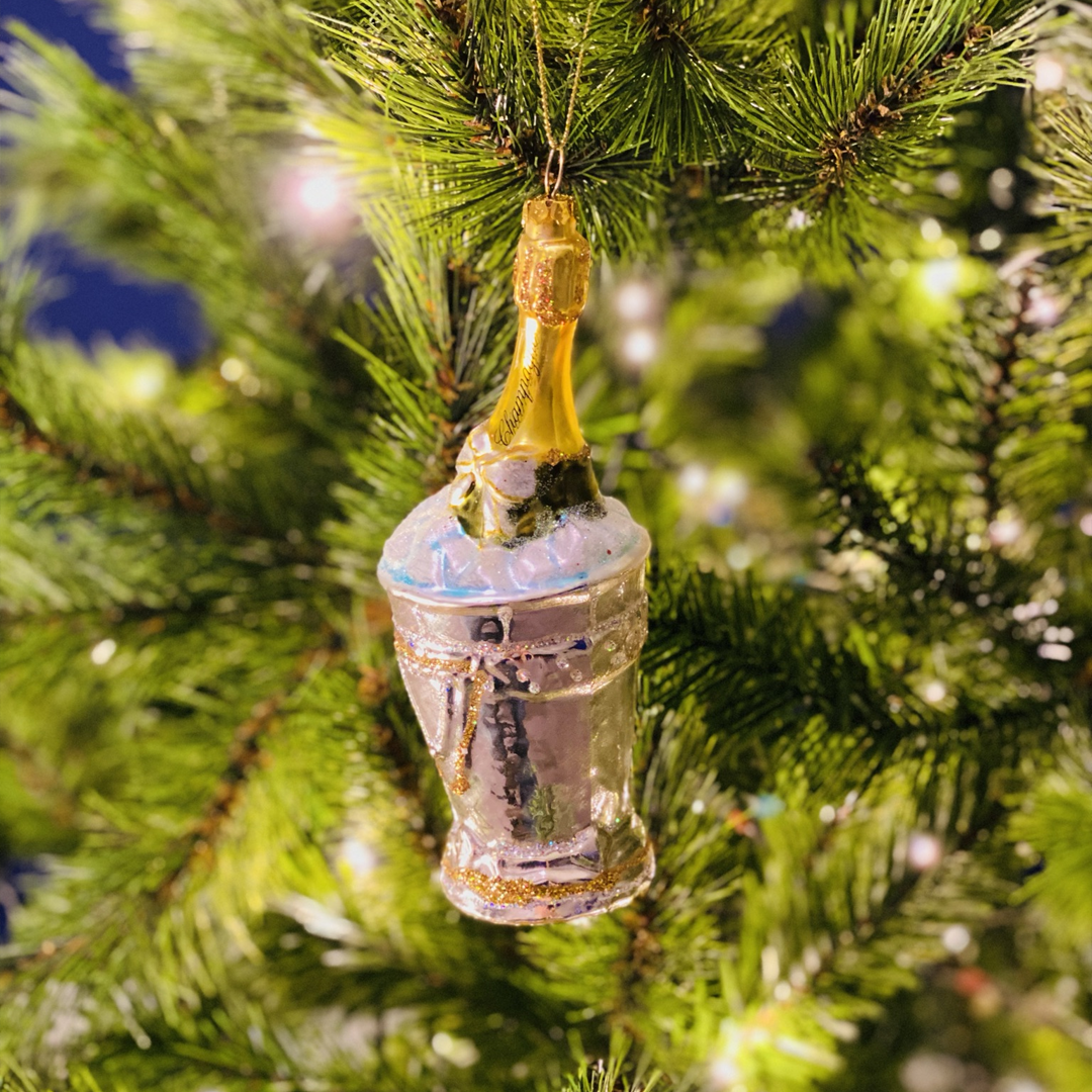 Kerstbal Champagne