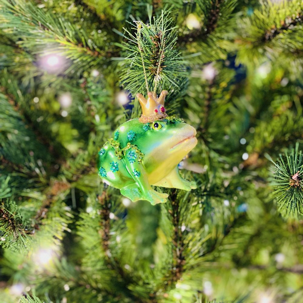 
                      
                        Kerstbal Kikker met kroon
                      
                    