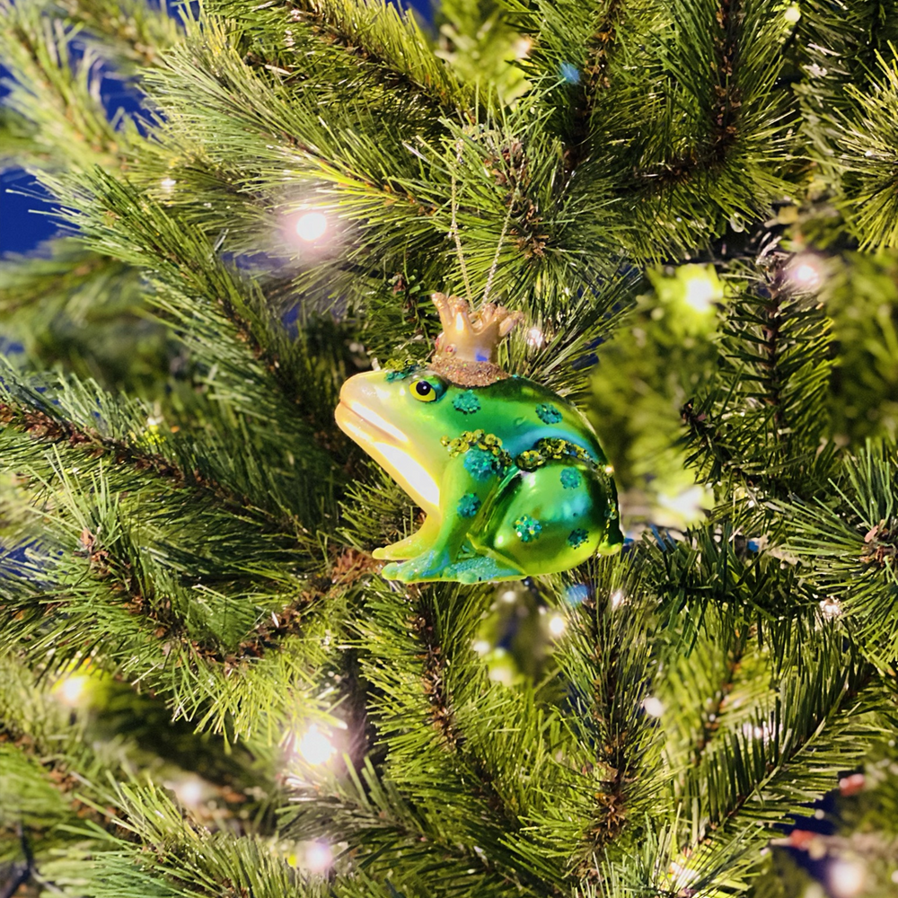 
                      
                        Kerstbal Kikker met kroon
                      
                    