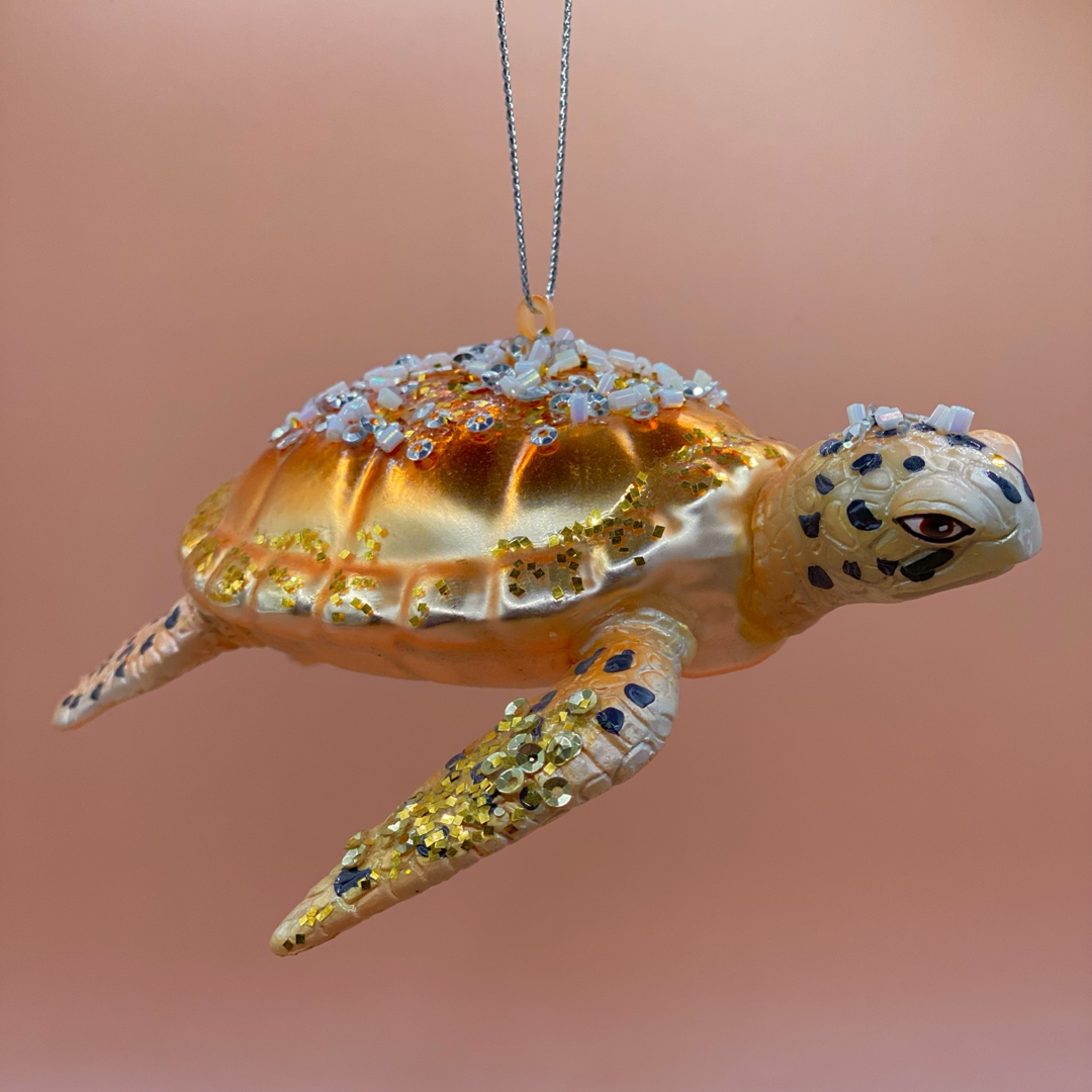 Kerstbal Schildpad