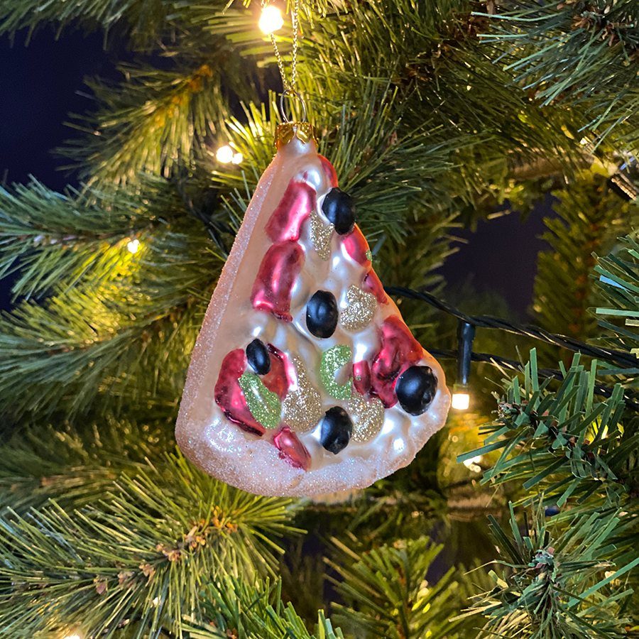 Kerstbal Pizzapunt