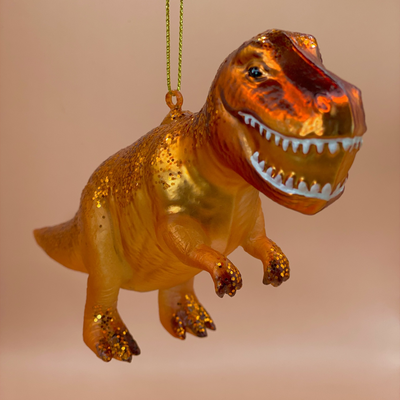 Kerstbal Dino T-rex
