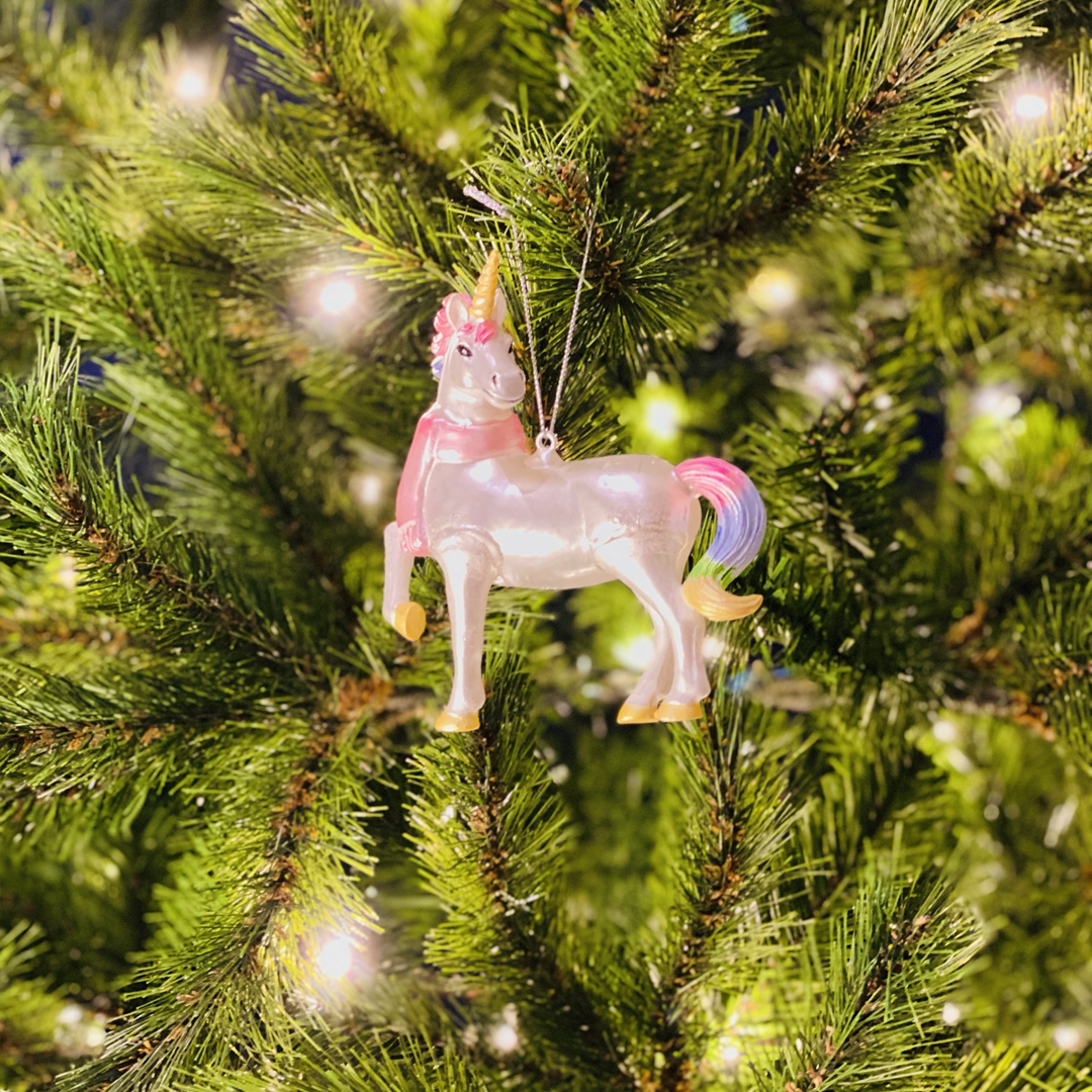 Kerstbal Unicorn