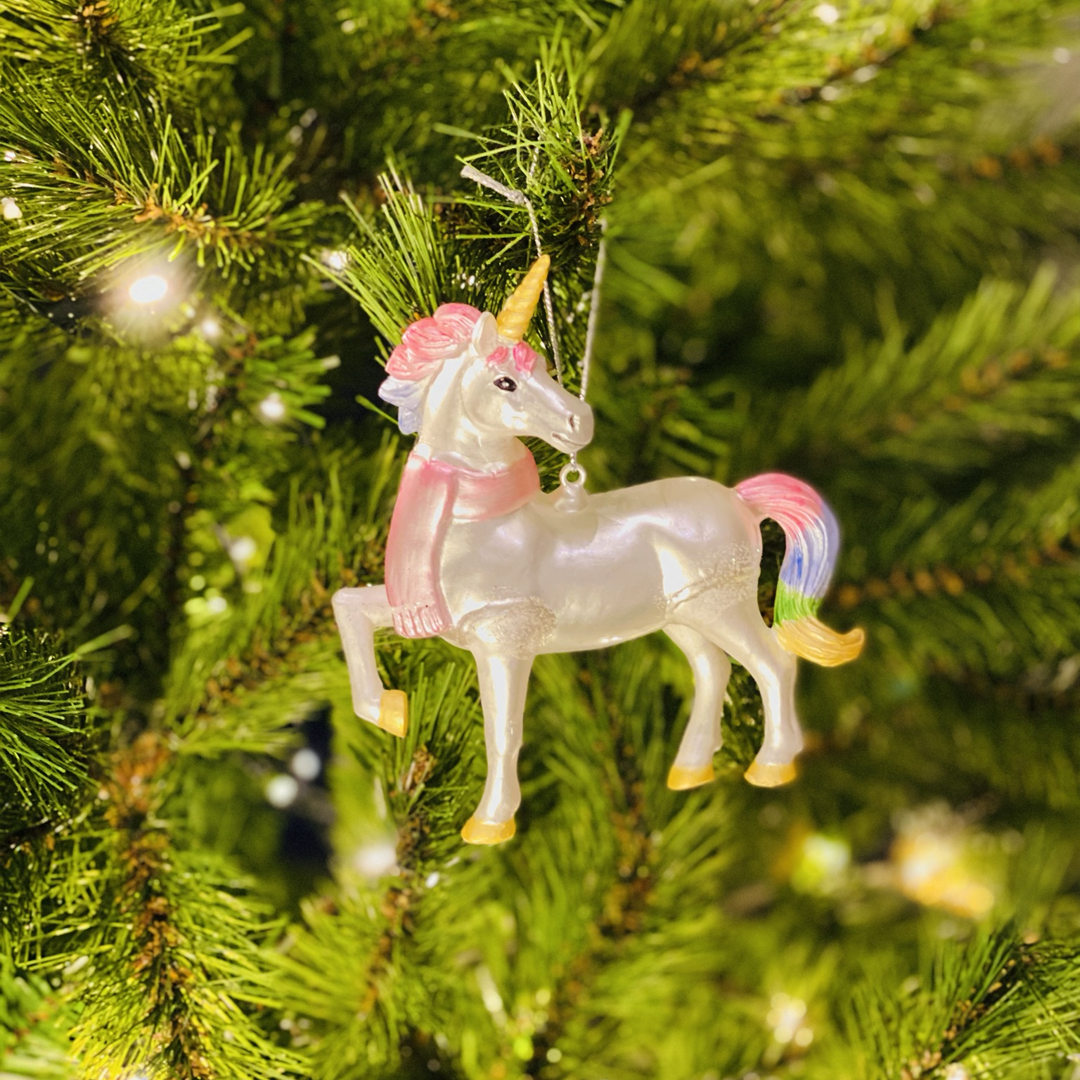 Kerstbal Unicorn