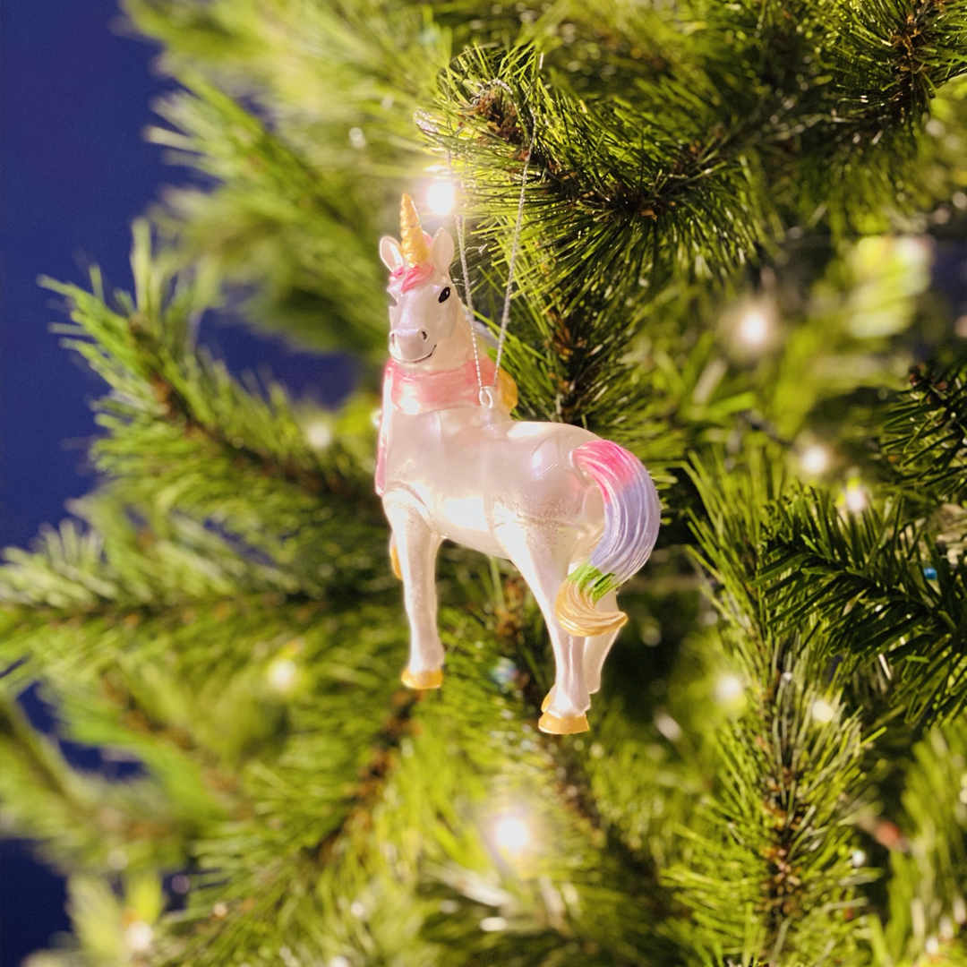 Kerstbal Unicorn